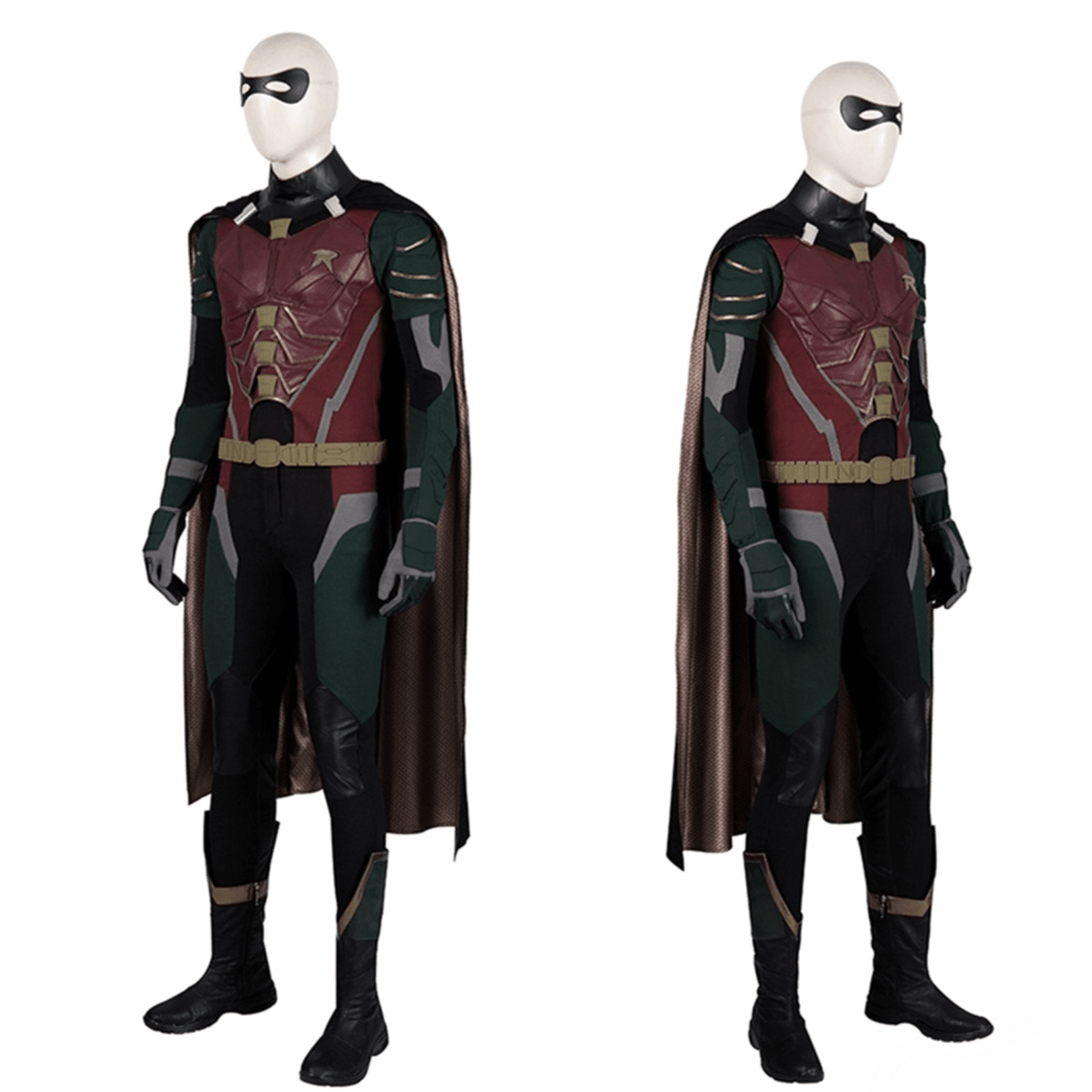 Titans Robin Inspired Cosplay Costume Deluxe Version