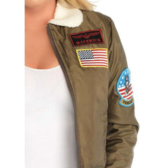 Top Gun Women’s Nylon Bomber Jacket