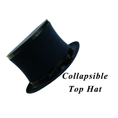 Top Hat Collapsible Premium Magic (Black)