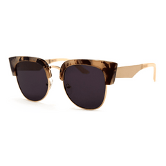 Tortoise Half Frame Sunglasses