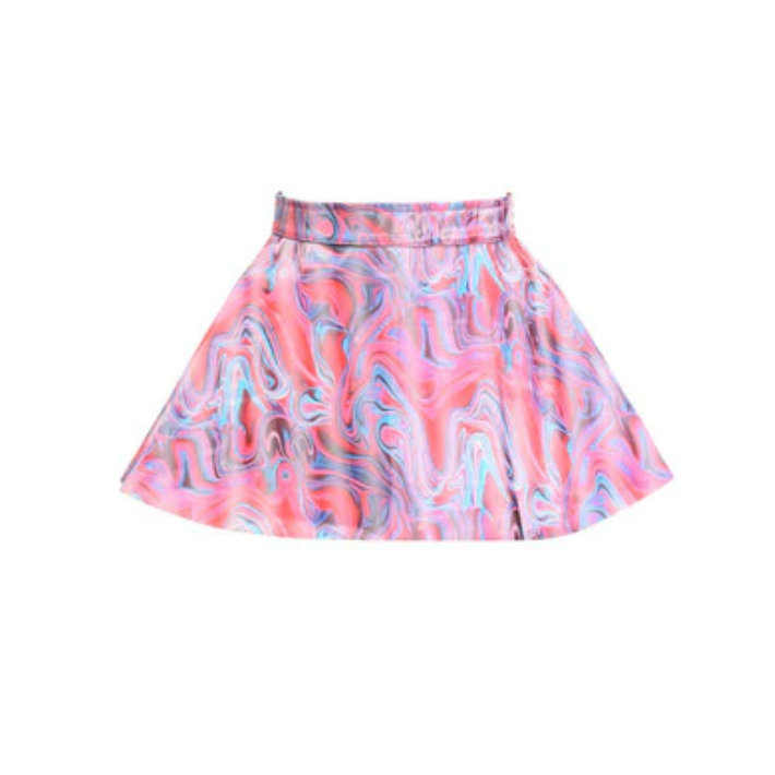 Totally Retro Swirl Adult Skirt