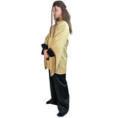 Traditional Inspired Brown and Gold Monk Adult Costume