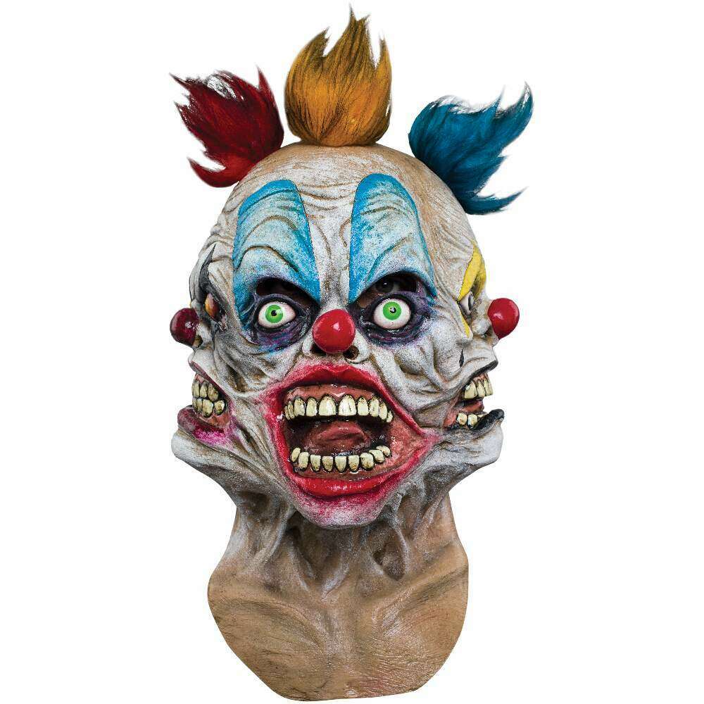 Tripolar Clown Deluxe Latex Mask