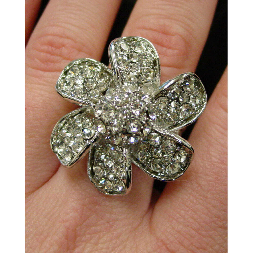 Unique Stretchy Flower Ring