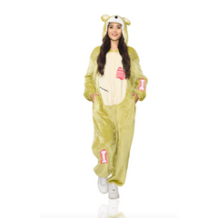 Unleash the Undead: Adult Zombie Bear Pajama Jumpsuit