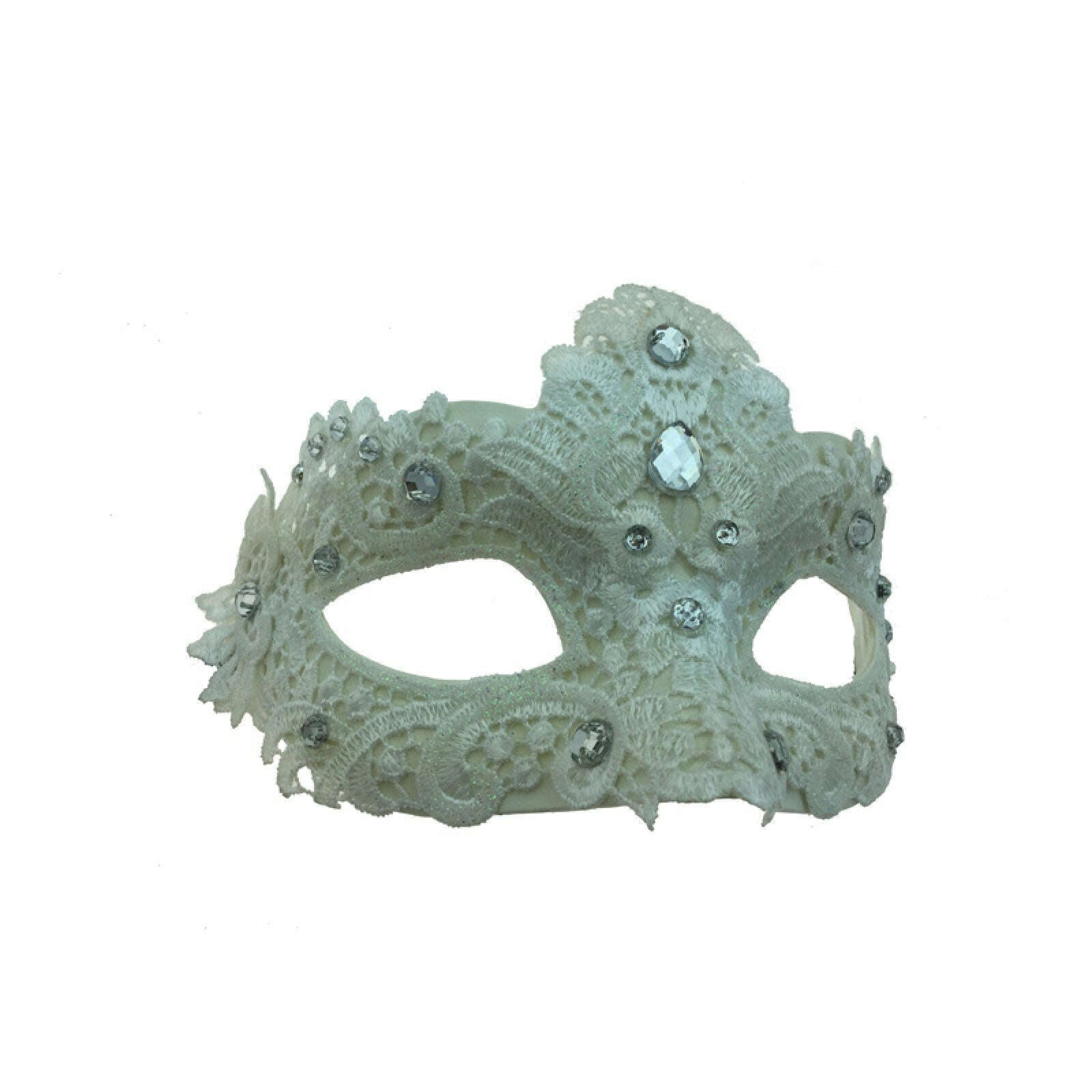 Venetian Jeweled Lace Mask