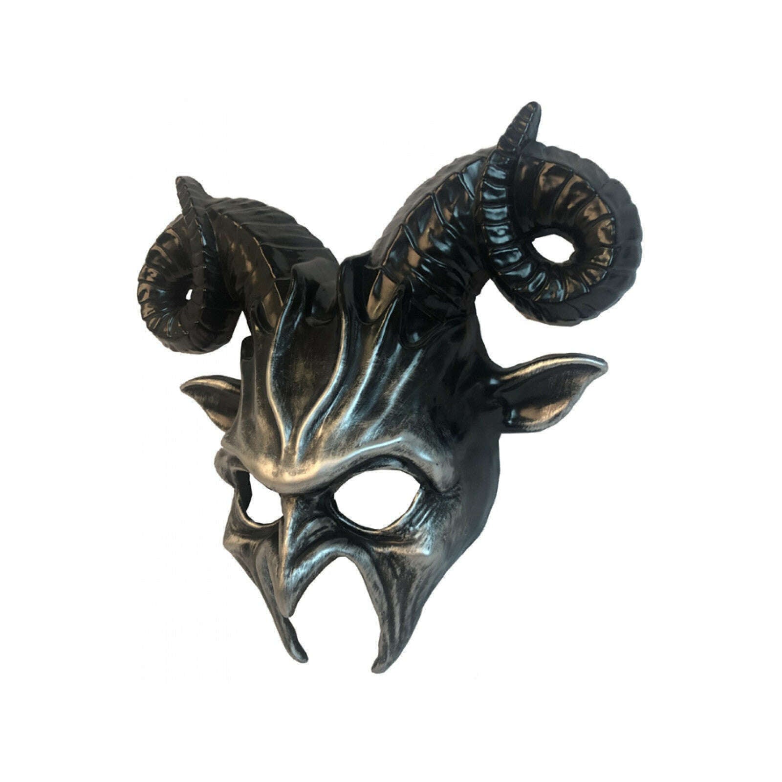 Venetian Style Goat Horn Mask