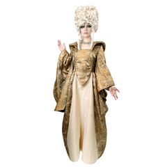 Victorian Majestic Gold Queen Adult Costume