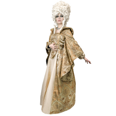 Victorian Majestic Gold Queen Adult Costume