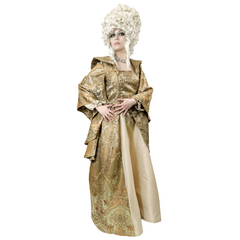 Victorian Majestic Gold Queen Adult Costume