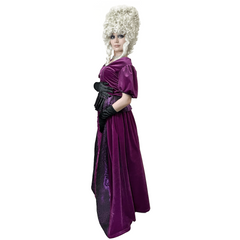 Victorian Velvet Purple Queen Adult Costume