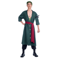 Warrior of the Sea: Adult One Piece Roronoa Zoro Costume