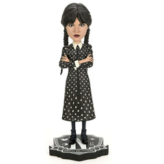 Wednesday: 8.5" Wednesday Addams Resin Head Knocker