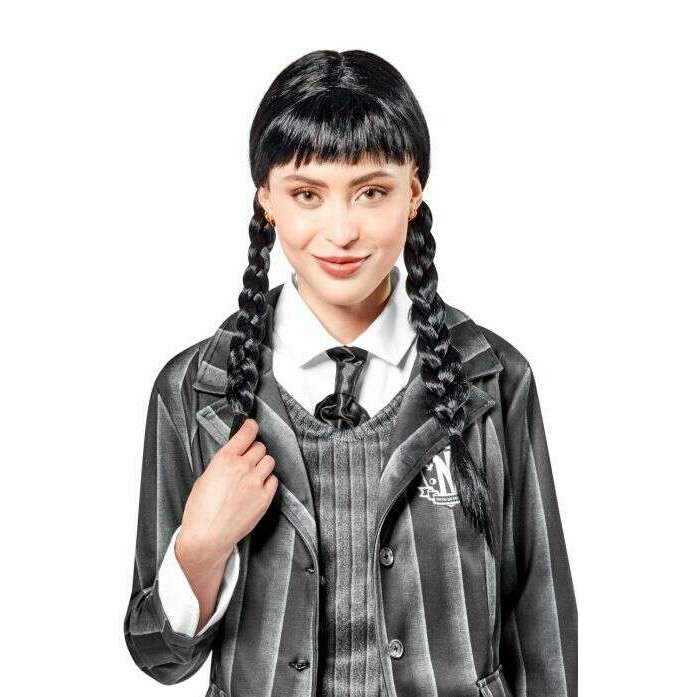 Wednesday Addams Adult Wig