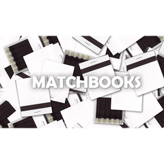 White matchbooks (Box of 50)