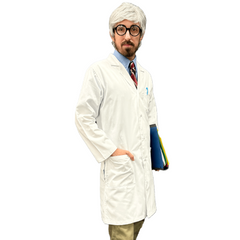 White Unisex Lab Coat