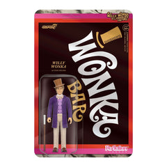 Willy Wonka & The Chocolate Factory: 3.75" Willy Wonka ReAction Collectible Action Figure w/ Cane