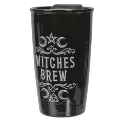 Witches Brew 12oz Ceramic Travel Mug