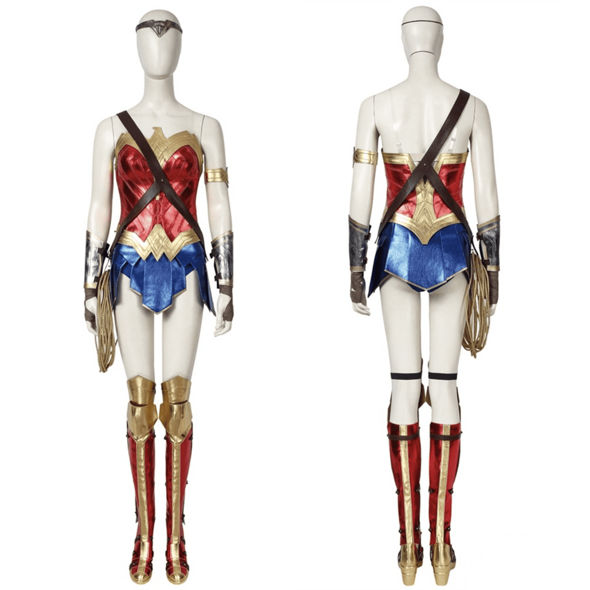 Wonder Woman Diana Prince Inspired Cosplay Costume