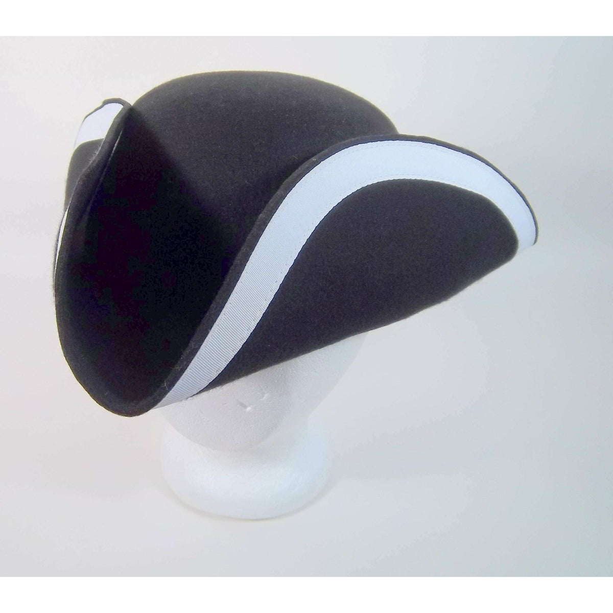 Wool Felt Tricorn Hat