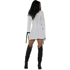 Wrapped Up Sexy Straight Jacket Mini Dress Women's Adult Costume