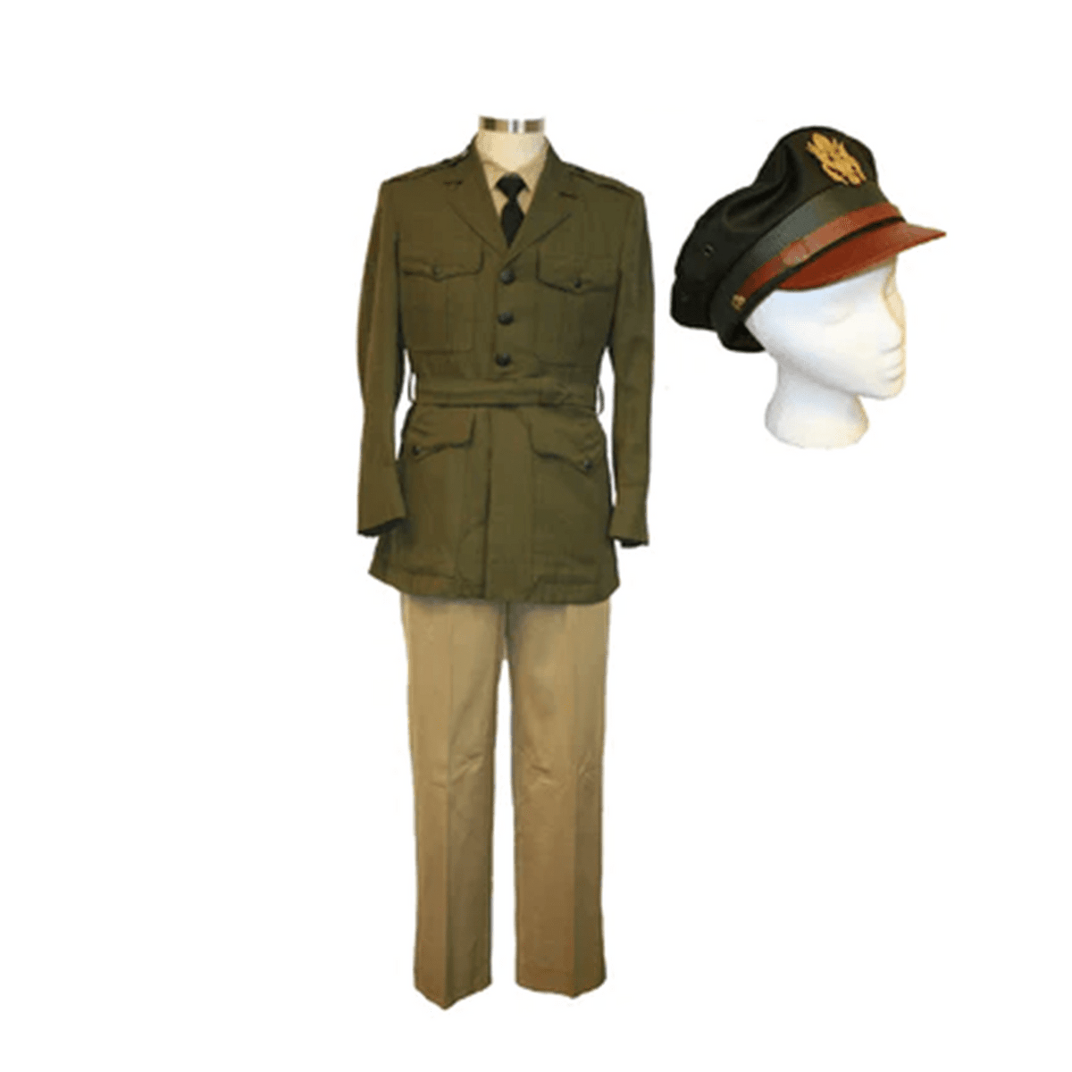 WWII Military Officer Uniform High End Adult Costume