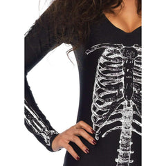 X-Ray Skeleton Catsuit Unitard Adult Costume