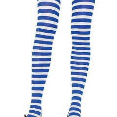 Nylon Striped Tights