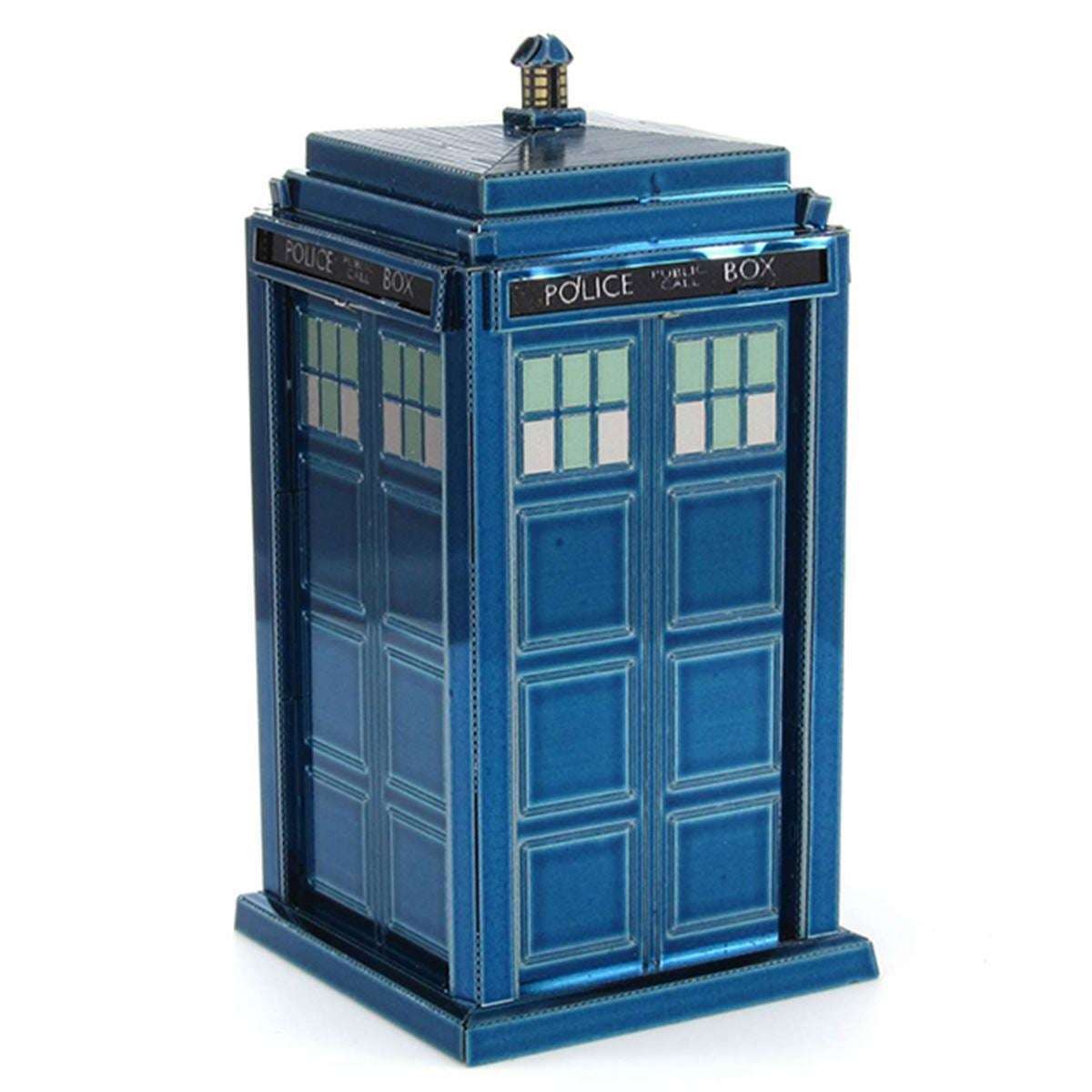 Doctor Who TARDIS Police Box 3D Laser Cut Model Kit