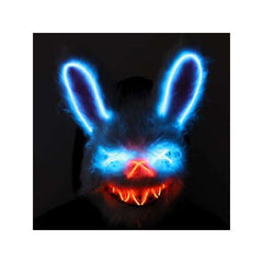 Neon Light Up LED Bunny Mask