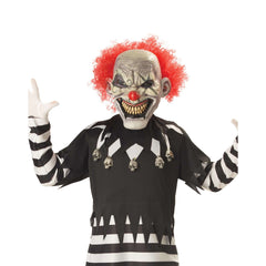 Deluxe Creepy Evil Clown Kids Costume