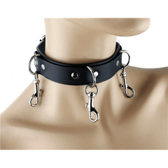 Keychain Leather Choker