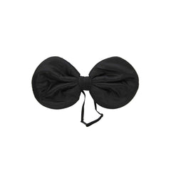 Black Giant Anime Head Bow