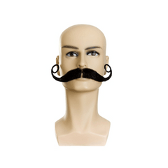 Piper Moustache Black