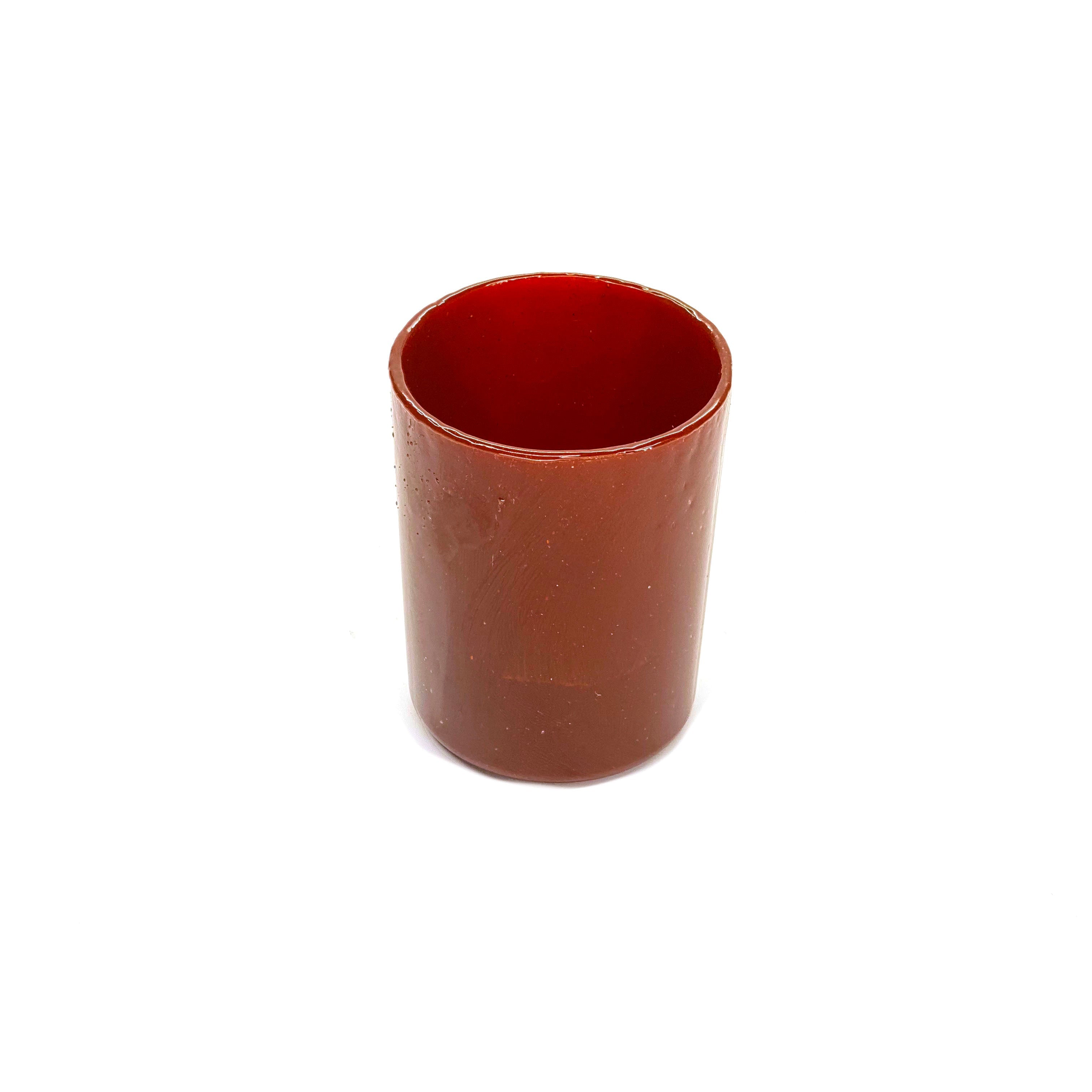 SMASHProps Breakaway Tumbler Glass - AMBER BROWN opaque - Amber Brown,Opaque