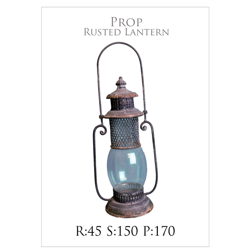 Rusted Lantern Prop