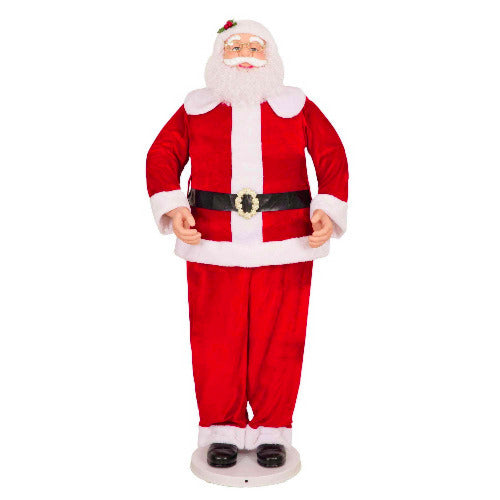 5' Dancing Santa Animated Christmas Decoration