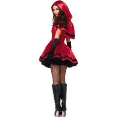 Gothic Red Riding Hood Adult Costume