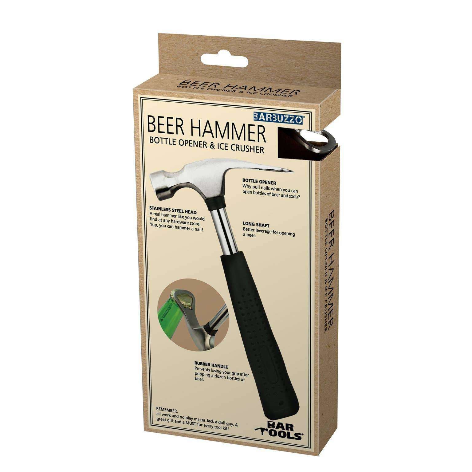 Hammer Bottle Opener & Ice Crusher