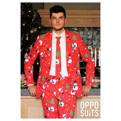 OppoSuits Christmaster Three Piece Suit