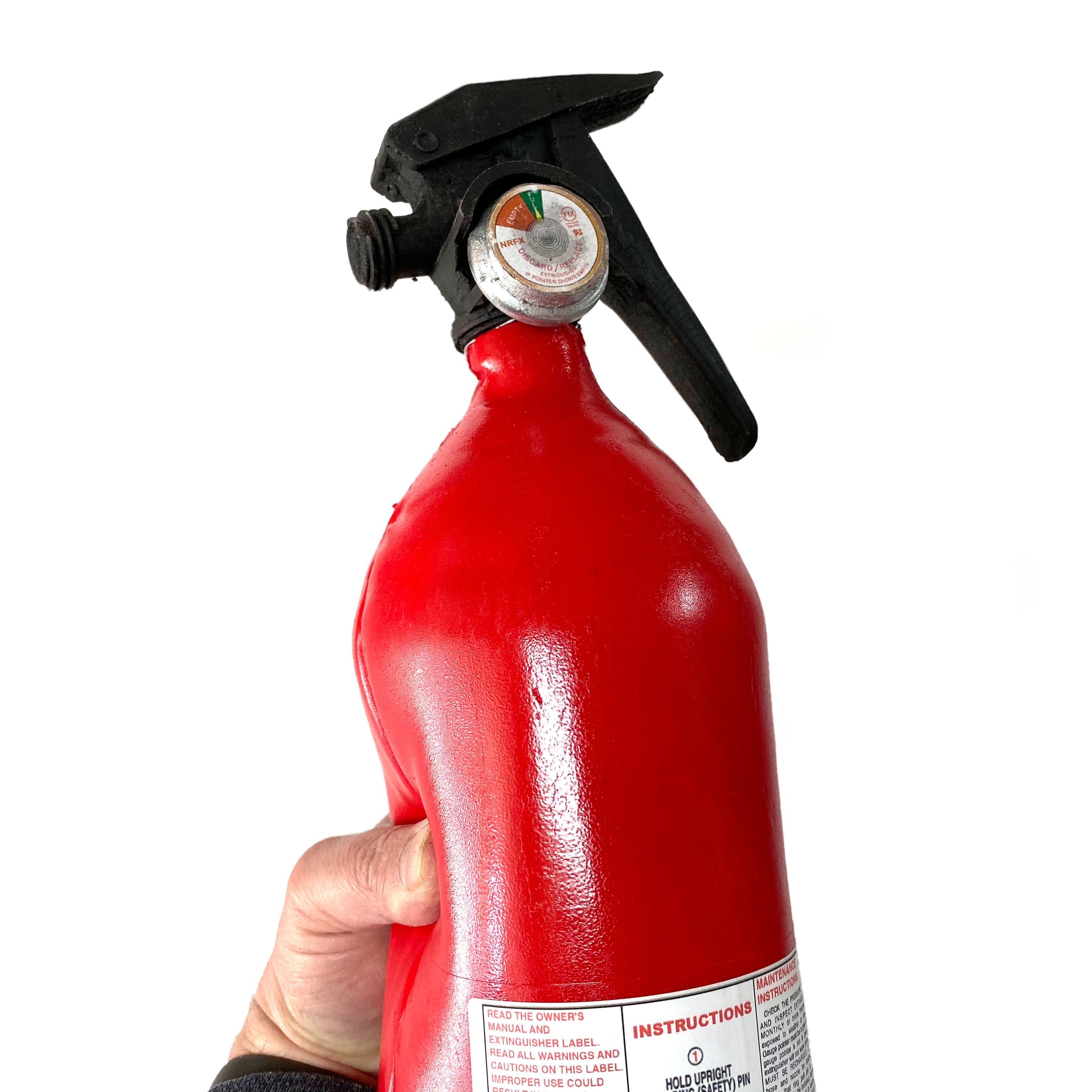 Foam Rubber Fire Extinguisher Prop - RED