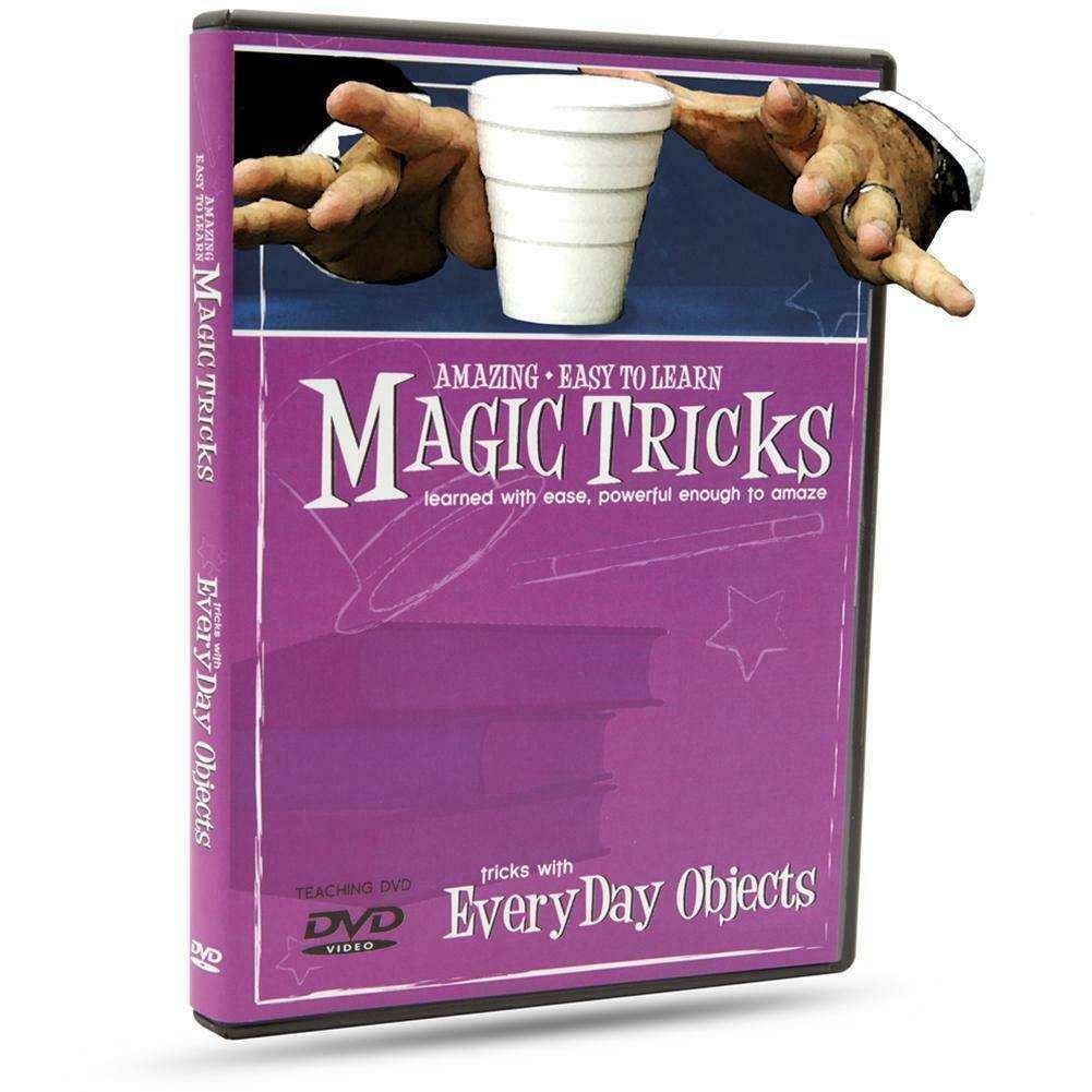 Amazing Easy to Learn Magic Tricks with Every Day Objects DVD