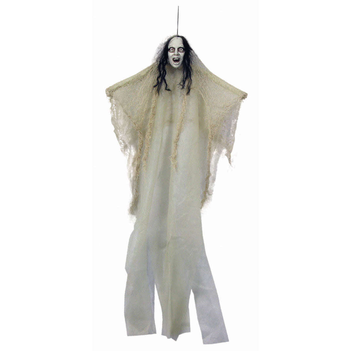 Hanging Zombie Woman Halloween Prop