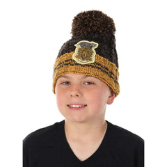 Harry Potter Hufflepuff Heathered Pom Beanie