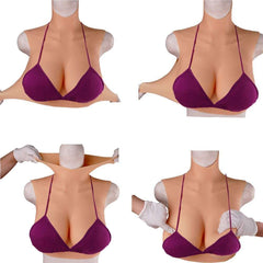 Silicone Breast plate C cup