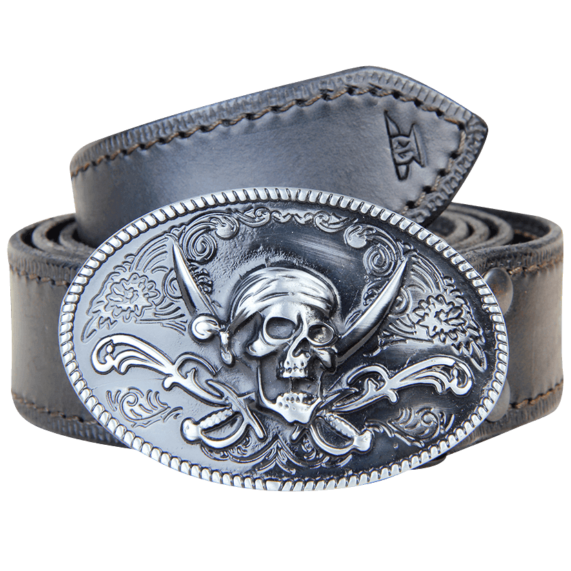 Jolly Roger Buckle Belt