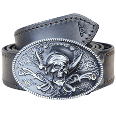 Jolly Roger Buckle Belt