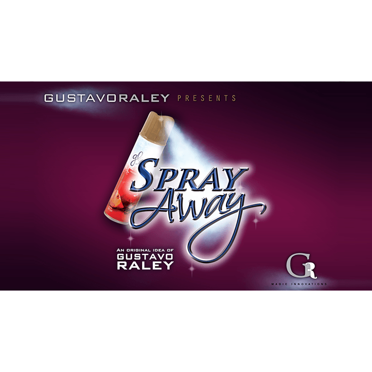 SPRAY AWAY (Gimmicks and Online Instructions) by Gustavo Raley