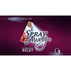 SPRAY AWAY (Gimmicks and Online Instructions) by Gustavo Raley