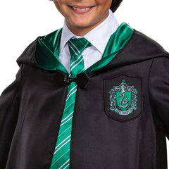 Deluxe Harry Potter Slytherin Robe Kids Costume